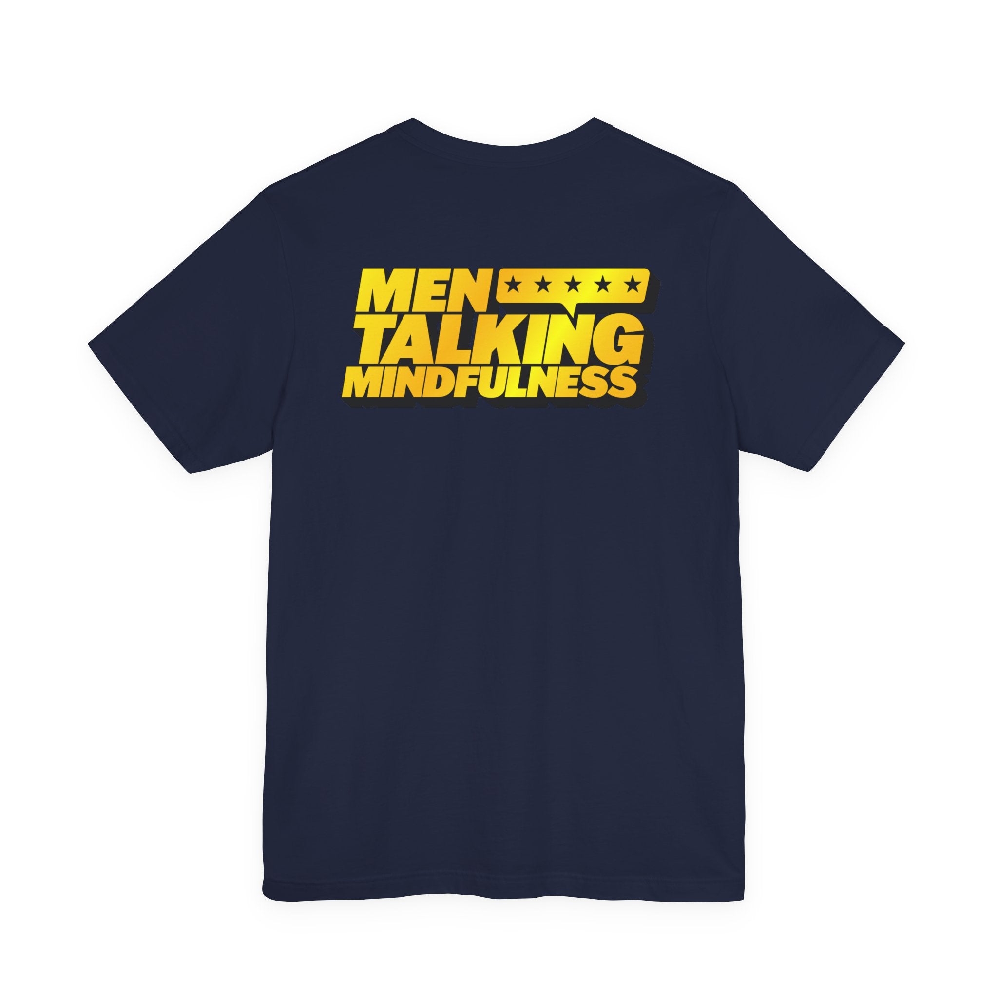Men Talking Mindfulness Logo Tee