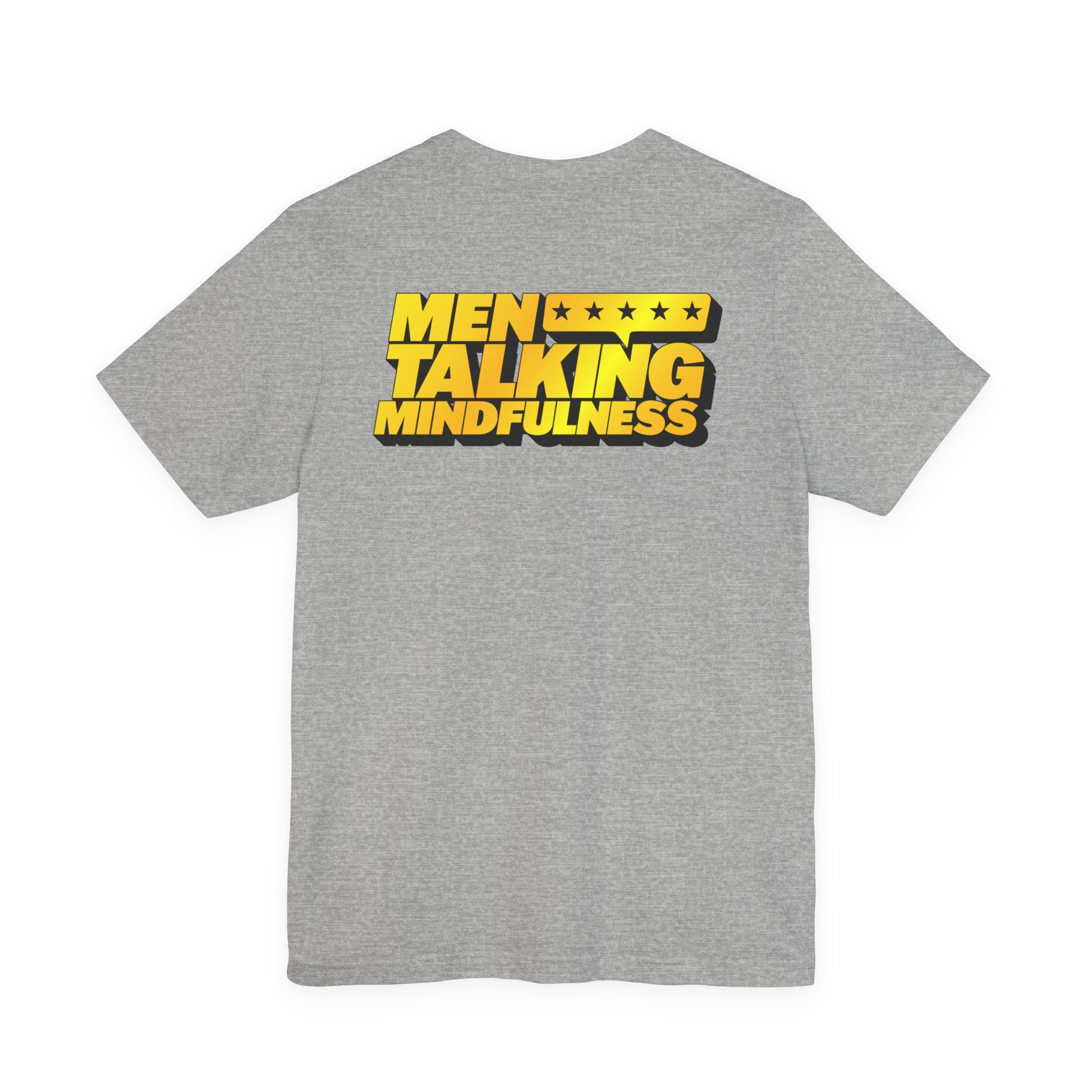 Men Talking Mindfulness Logo Tee