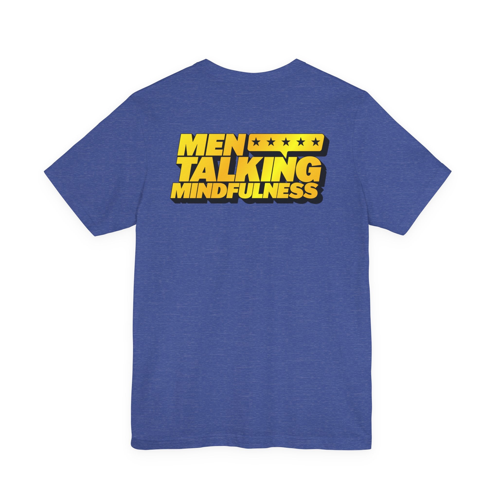 Men Talking Mindfulness Logo Tee