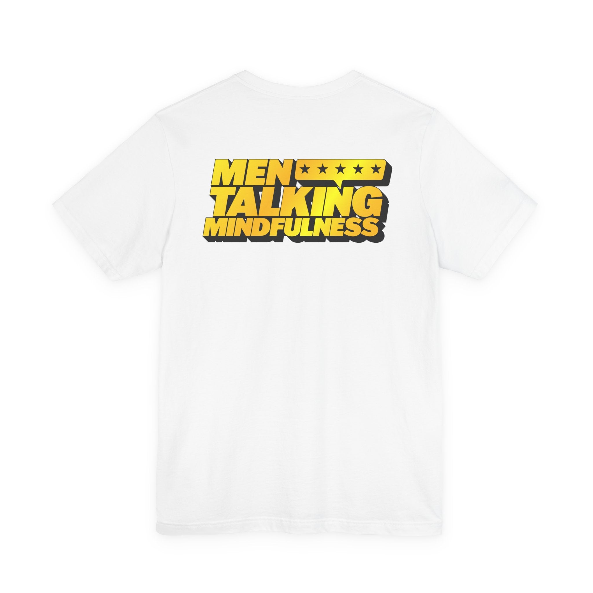 Men Talking Mindfulness Logo Tee