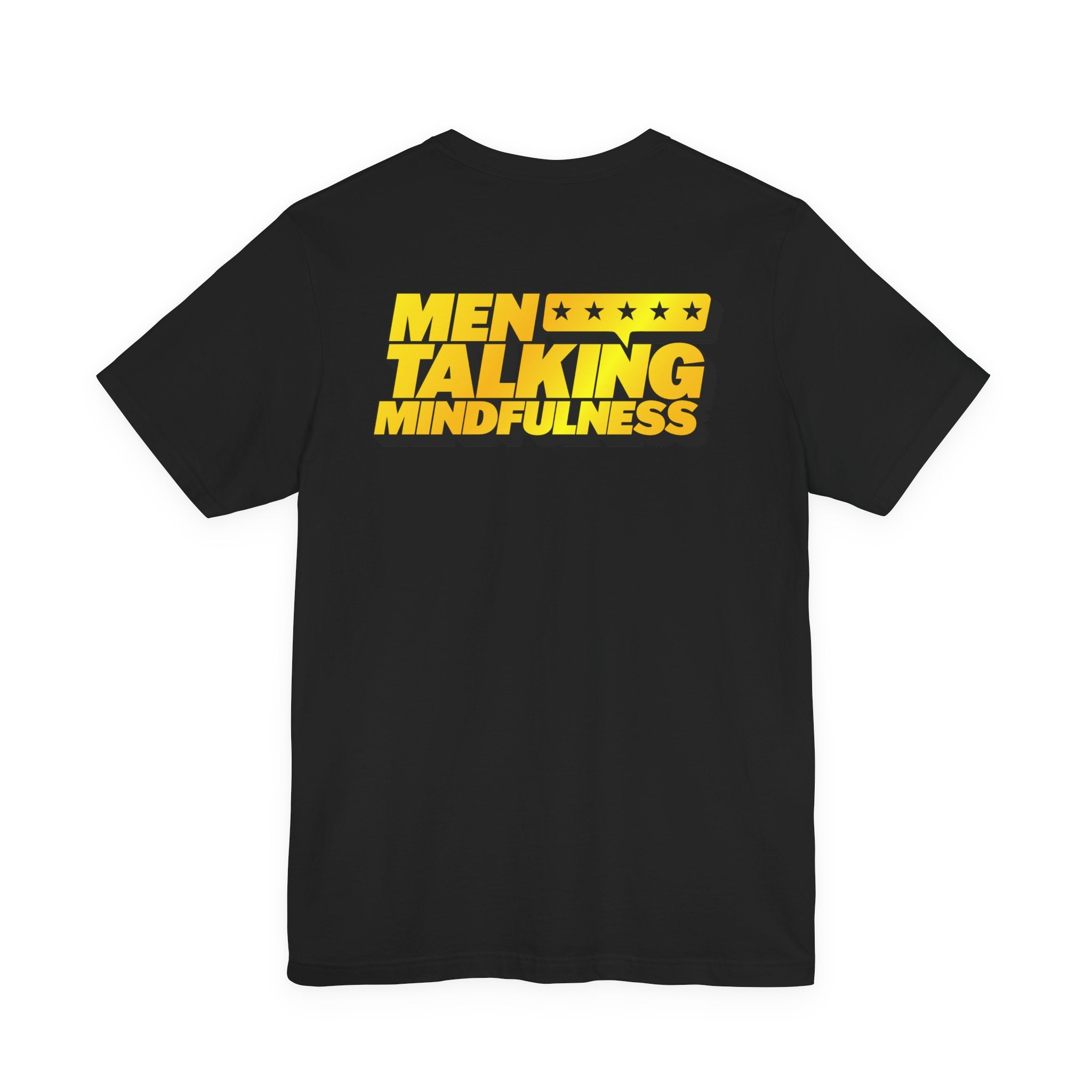 Men Talking Mindfulness Logo Tee