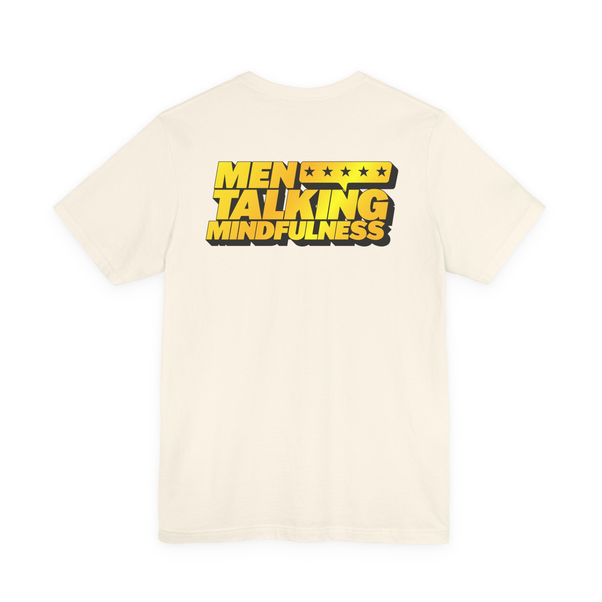 Men Talking Mindfulness Logo Tee