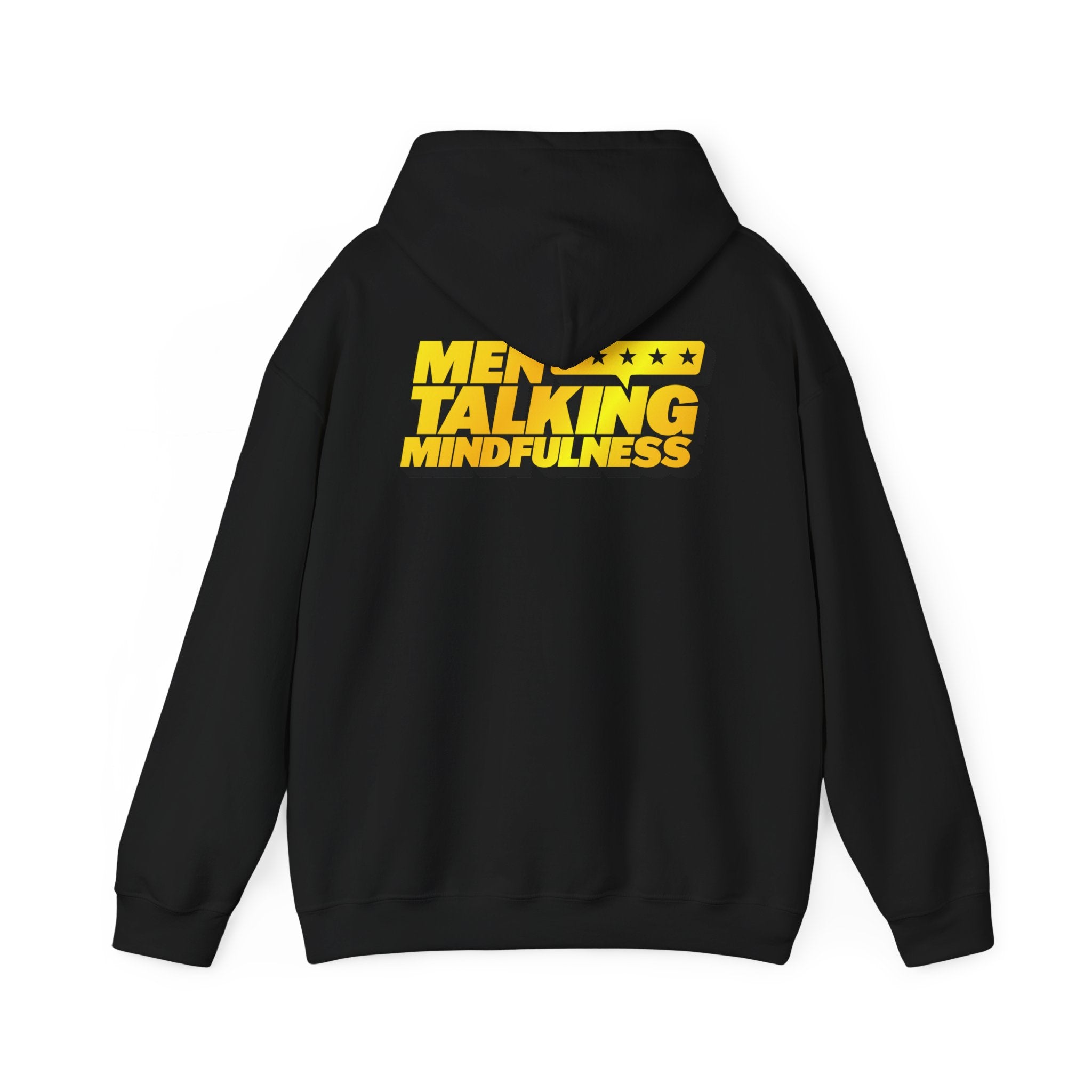 Men Talking Mindfulness Logo Hoodie