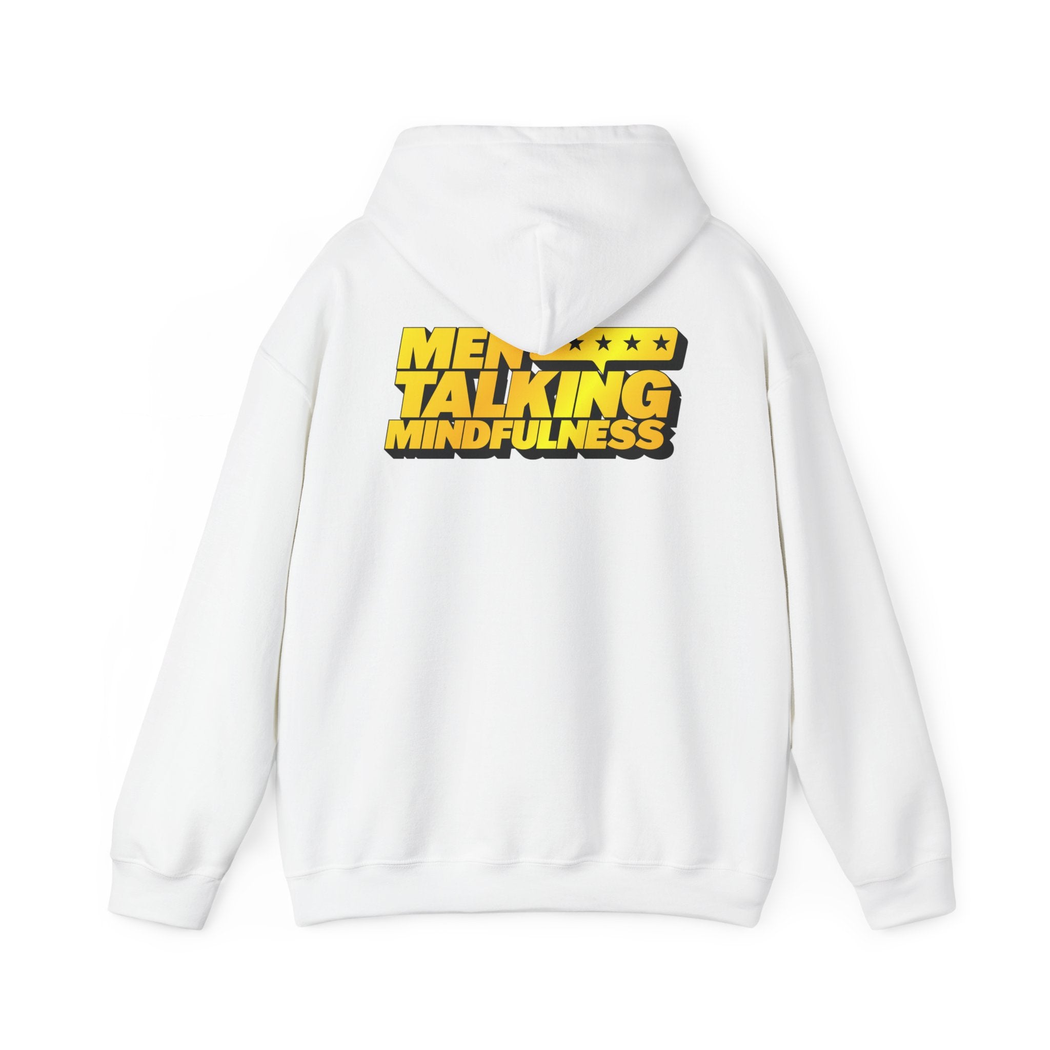 Men Talking Mindfulness Logo Hoodie