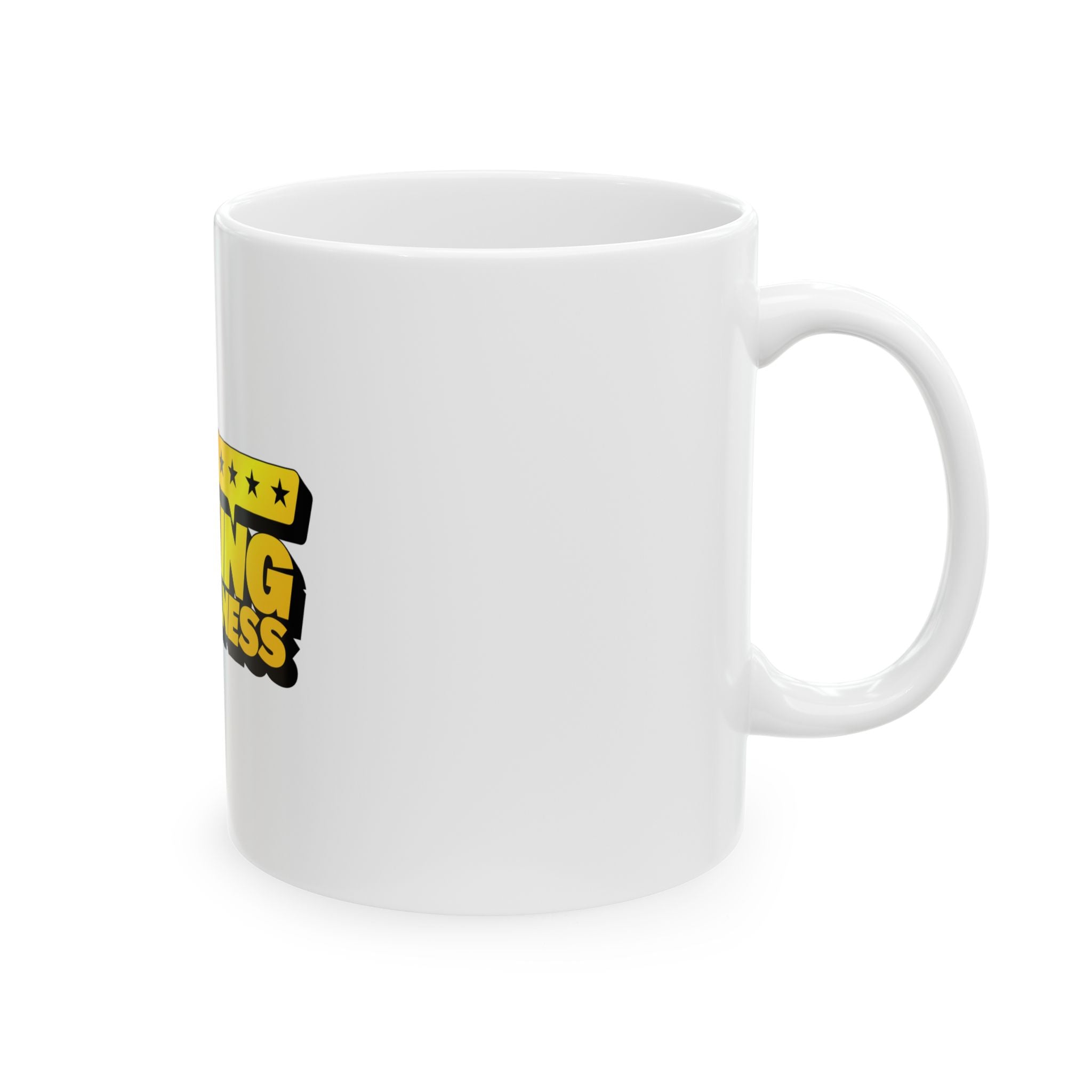 Men Talking Mindfulness Logo Mug